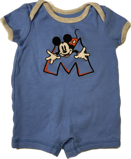 0684 barboteuse Mickey 3 mois - DISNEY BABY
